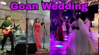 Goan Wedding 👰💍🤵💒  CajVlogs goa [upl. by Rosalind945]