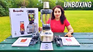 Breville Super Q Blender  Breville Super Q Blender Unboxing Review [upl. by Sinylg706]