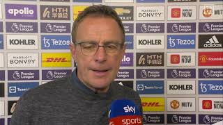 Ralf Rangnick Gives His Thoughts On Manchester United Rebuild After Final Old Trafford Game As Boss [upl. by Nhguavoj]