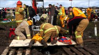 Trench rescue in Pakenham [upl. by Pollard]