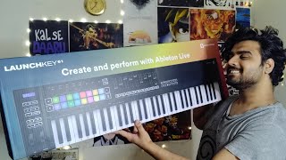 HINDI Novation Launchkey 61 MK3 Midi Keyboard  In Depth Review and Unboxing  Samanvay [upl. by Namhar]