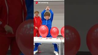 বেলুন ফাটানো 😱 balloon game challenging [upl. by Lrac]