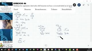 CURSO DE QUÍMICA ORGÁNICA EN PROBLEMAS Vídeo 46 [upl. by Ahsakat713]