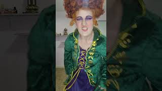 WINNIEFRED SANDERSON 1 31 days of Halloween hocuspocus WINNIEFRED disney cosplay [upl. by Saimerej]