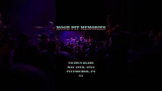 Mosh Pit Memories  Vicious Blade  May 19th 2024 3 moshpit mosh pit metal shorts live [upl. by Nwahsed139]