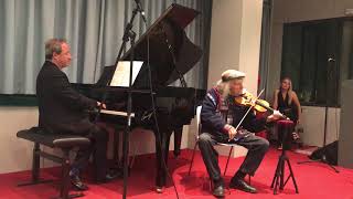 Ivry Gitlis  Maria Theresia von Paradis  Sicilienne  2017 Cremona Mondomusica [upl. by Tammany]