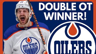 DOUBLE OVERTIME THRILLER  Edmonton Oilers vs Dallas Stars Game 1 Post Game Recap [upl. by Shakespeare]