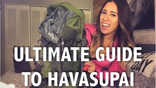 Ultimate GEAR Guide to Havasupai Havasu Falls [upl. by Reffotsirhc]