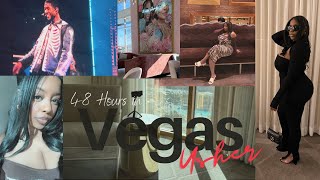 TRAVEL VLOG VEGAS  USHER LAST SHOWS  CAFE LOLA  ARE WOMEN STANDARDS TO HIGH [upl. by Yelhs]