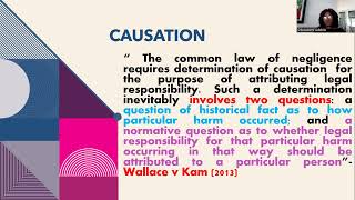 Factual Causation But For Test [upl. by Adahs]