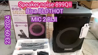 Review unboxing speaker noise 899QII [upl. by Eniamret]