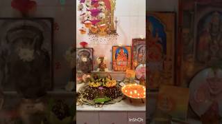 Maa Amba Bhavani Ghatstapane  First day of Navaratri  Lucky Mom’s Kitchen [upl. by Jem612]