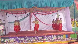 Ganesh VandanaAnnual Function 2023 GSSSS Mashingan [upl. by Borreri389]