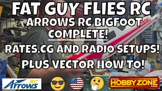 ARROWS RC BIGFOOT COMPLETE UNBOXBUILDRADIOVECTOR SETUPS by FGFRC [upl. by Aisirtap]