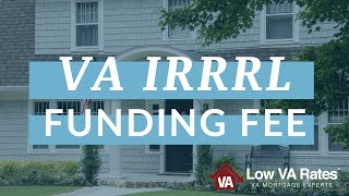 VA IRRRL funding fee [upl. by Nilam]