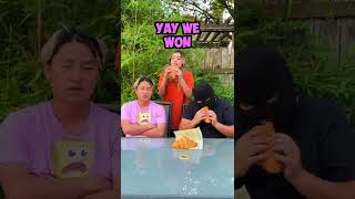 She Shouldnt Have Won This Guess The Food Challenge shorts [upl. by Ahseret]