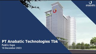 Public Expose  Pubex ATIC  Anabatic Technologies Tbk 2023 [upl. by Sreip]