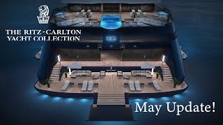 Ritz Carlton Yacht Collection Update for May 2022 Small Ship Luxury Cruising [upl. by Haletky529]