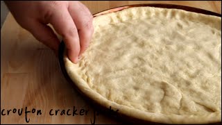 Homemade Pizza Crust Dough from Scratch  Easy Recipe [upl. by Edorej718]