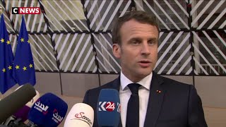 Emmanuel Macron sur le Brexit  «Pour moi rien n’est acquis» [upl. by Grail]