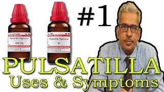 Pulsatilla Part 1  Uses amp Symptoms in Homeopathy by Dr PS Tiwari [upl. by Oiramal]