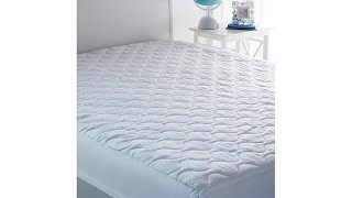 Concierge Collection Double Protection Mattress Pad Twin [upl. by Yrrum]