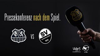 1 FC Saarbrücken  SV Sandhausen  Pressekonferenz nach dem Spiel 2 Spieltag [upl. by Sulakcin]