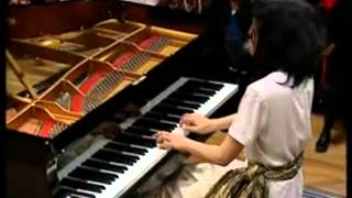 Mozart sonata in C K545 2nd mov Mitsuko Uchida Piano [upl. by Ellatsirhc388]