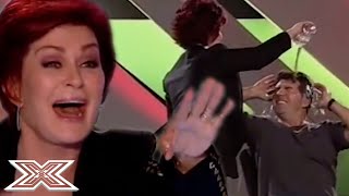 Sharon Osbournes BEST BITS On The X Factor UK Laughing Fits To Water Fights  X Factor Global [upl. by Ateiram]