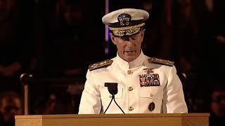 Admiral William H McRaven Commencement Speech Part 12 [upl. by Bab]