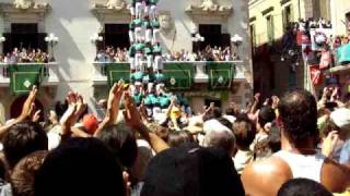 5de9 d Castellers de Vilafranca Sant Fèlix 2010 [upl. by Ettenig743]