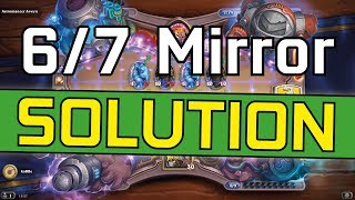 SOLUTION 67 Astromancer Arwyn Mirror Puzzle Lab  Hearthstone  The Boomsday Project [upl. by Sabsay]