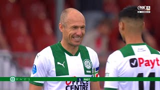 Arjen Robben´s Debut for Groningen vs Almere City HD 1080i 22082020 [upl. by Moth508]