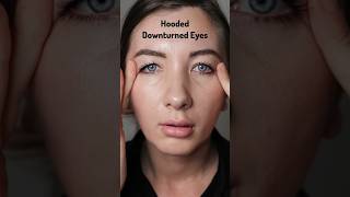 HOODED DOWNTURNED EYES MAKEUP LOOKS 😱😱😱😱hoodedeyes [upl. by Aleirbag758]