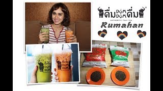 “Cara Membuat Thai Tea amp Thai Green Tea Ala DumDum Rumahan” [upl. by Felty]