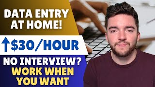 5 Data Entry Work From Home When You Want Jobs  No Interview [upl. by Delanie]