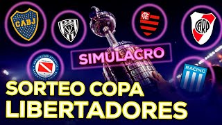 SIMULACRO del SORTEO de la Copa LIBERTADORES 2023 🏆 Octavos de final [upl. by Aneehsat]