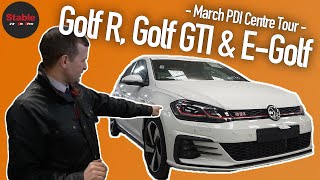 Golf R GTI amp EGolf  March PDI Centre Tour  Stable Lease [upl. by Ylecara63]