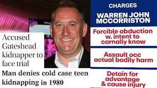 Warren McCorriston denies Kidnapping a 16yearold Girl in 1980 at Gateshead – 21 August 2024 [upl. by Suisyola]