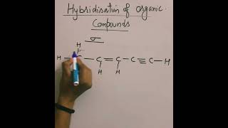 trick to find hybridisation  Easy trick to find hybridisation for organic compounds [upl. by Dasha320]