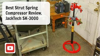 Best Strut Spring Compressor Review  JackTech SK3000  Macpherson [upl. by Bryner535]