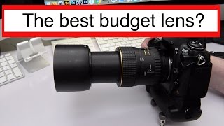 Best budget lens for Canon  Nikon Tokina 100mm f28 11 macro lens review with sample pictures [upl. by Solraced]