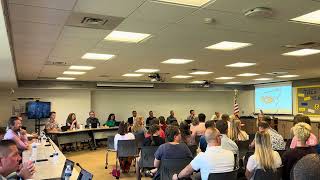 Hudsonville Public Schools Board of Education Meeting 61324 Part 1 [upl. by Lindgren428]