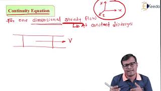 Basic Equations for One Dimensional Compressible Flow  Continuity Equation  Compressible Flow [upl. by Neelyt]