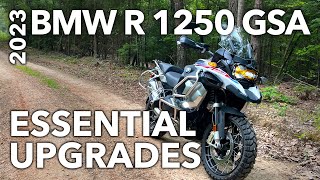 BMW R 1250 GS Adventure Essential Upgrades [upl. by Fleck]