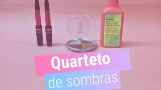 Testados CH novo quarteto de sombras da Eudora [upl. by Odrahcir586]