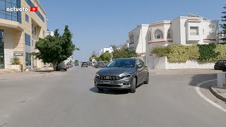 Actuoto FIAT Tipo Sedan le bon élève Sur Route 22 فيات تيبو 2024 في تونس [upl. by Aelber]