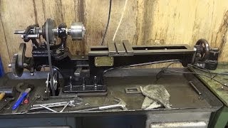 1906 Drummond Brothers Lathe running [upl. by Lela]