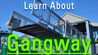 What is Gangway  How to Say Gangway in English  How Does Gangway Look [upl. by Taylor]