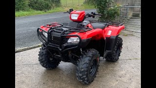 2016 Honda trx500fe for sale Ireland [upl. by Jo]